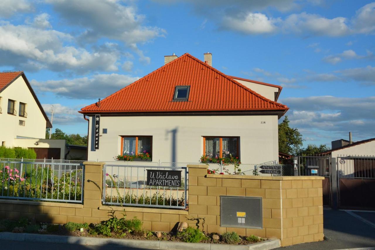 U Václava Apartamento Kněževes Exterior foto